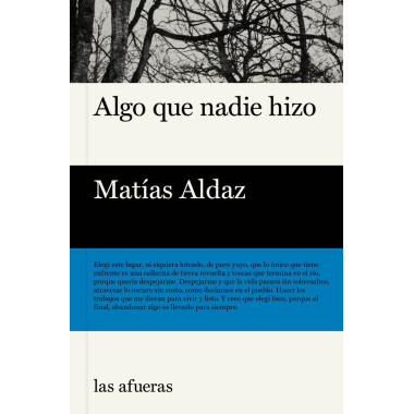ALGO QUE NADIE HIZO
