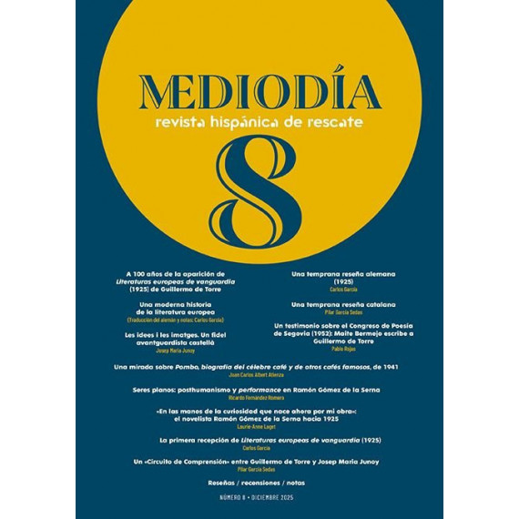 MEDIODIA. REVISTA HISPANICA DE RESCATE. 8