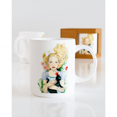 TAZA ALICIA A TRAVES DEL ESPEJO 2