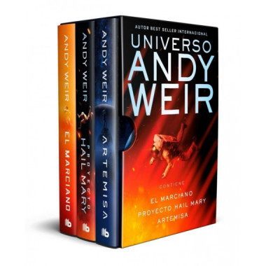 ESTUCHE ANDY WEIR (CONTIENE: EL MARCIANO