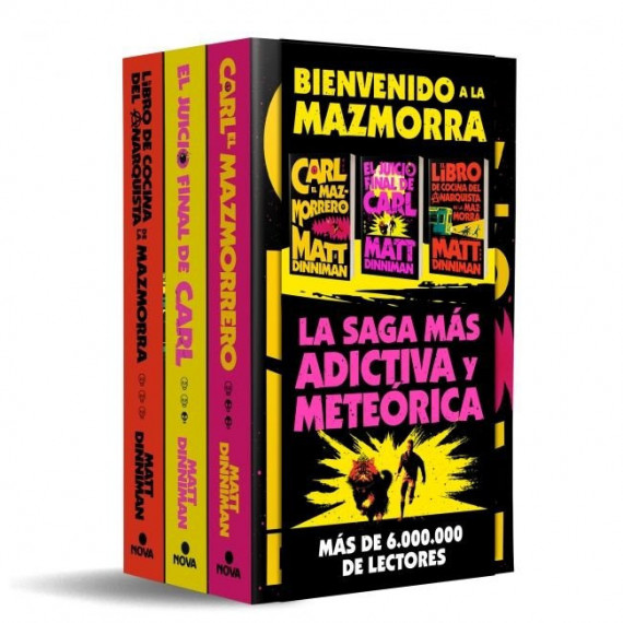 (PACK).BIENVENIDO A LA MAZMORRA.(NOVA)
