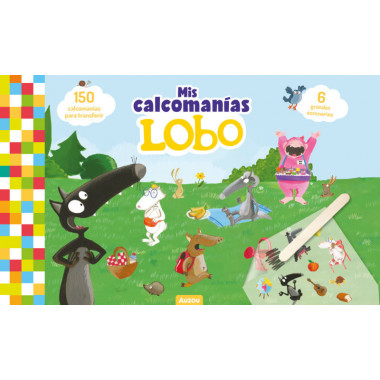 MIS CALCOMANIAS DE LOBO