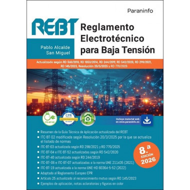 Reglamento Electrotecnico para Baja Tension. Rebt 8.� Edicion 2026   2026