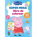 SUPER MEGA LIBRO DE COLOREAR PEPPA PIG ACTIVIDADES