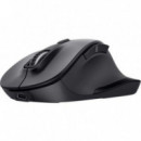 TRUST RATON ERGONOMICO INALAMBRICO FYDA NEGRO Multidispositivo/ Batería recargable/ Hasta 2400 DPI