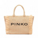 Bolso Tipo Tote Beach Shopper Rafia