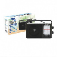 Radio Portátil Gen-x de Alta Sensibilidad con 3 Bandas Am/fm/sw, BLUETOOTH y USB  GEN X