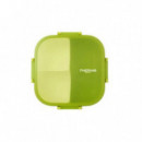 Fiambrera Thermosport Cuadrada con 3 Compartimentos