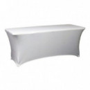 Funda para Mesa de Resina Blanca de 150 cm