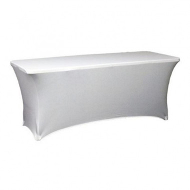Funda para Mesa de Resina Blanca de 150 cm