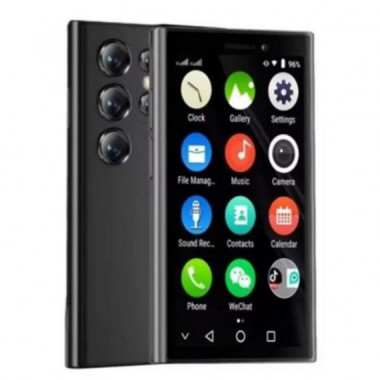 Mini Tel&eacute;fono M&oacute;vil Android 8.1 Tipo Galaxy Negro con Pantalla HD 3G