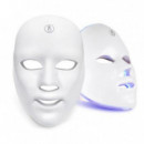 Máscara de Terapia de Luz LED Blanca Marielle para Cuidado Facial