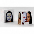 Máscara de Terapia de Luz LED Blanca Marielle para Cuidado Facial