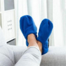 Zapatillas de Casa Calentables en Microondas InnovaGoods Talla Única