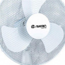 Ventilador de Pie Jocca de 40W (40cm/16") con Mando a Distancia Blanco