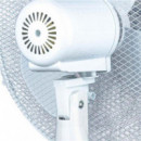 Ventilador de Pie Jocca de 40W (40cm/16") con Mando a Distancia Blanco