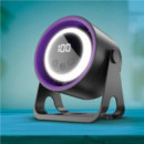 Ventilador de Escritorio Forever con Lámpara y Batería 1800mAh, Incluye Soporte Adicional
