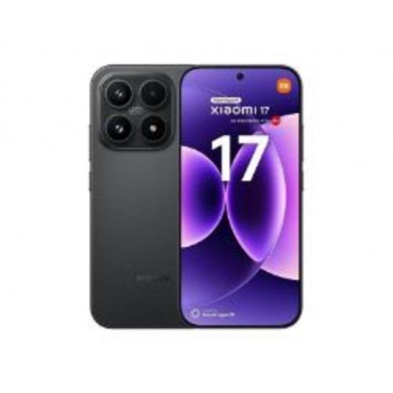 Smartphone Xiaomi 17 6.3" OLED Snapdragon 8 Elite Gen 5 12GB 512GB 5G Negro (MZB0MMMEU)