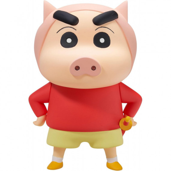 Figura Shinchan con Cosplay del cerdito valiente 'Buriburizaemon'