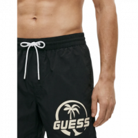 Bañador GUESS Negro Estampado Logos