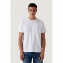 Camiseta Guess Patch blanca
