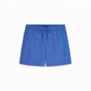 MEDIUM DRAWSTRING SCRIPT LOGO BLUE ORBIT
