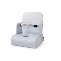 Bolso/trona Elevador Polaris Glaciar Grey  SARO