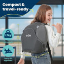 Asiento Elevador y Mochila Boost a Pak Gris  TRUNKI