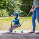 Patinete Mini 4EN1 Deluxe Menta con Led  M-CRO