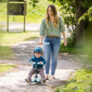 Patinete Mini 4EN1 Deluxe Azul con Led  M-CRO
