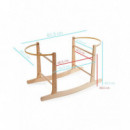 Soporte de Capazo Balancin Madera Natural  BIMBI DREAMS