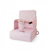 Bolso/trona Elevador Polaris Dusty Pink  SARO
