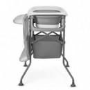Bañera Plegable con Cambiador y Soporte Bubbly Gris  KINDERKRAFT