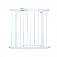 Barrera/puerta de Seguridad Metal Blanco  OLMITOS