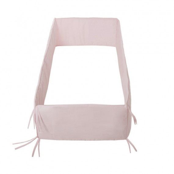 Protector de Cuna 360 Liso Rosa Empolvado  CAMBRASS