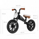 Bici sin Pedales Feduro Black  QPLAY