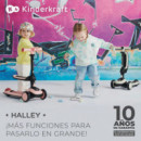 Patinete Halley Stone White  KINDERKRAFT