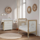 Cuna Happy Blanco/cera Natural  MI CUNA