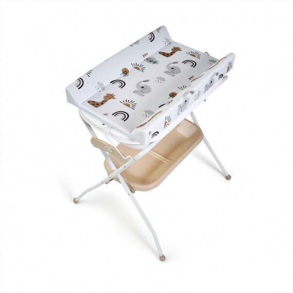 Bañera Plegable con Cambiador y Cojin Reductor Zoe Beige  MS