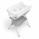Bañera Plegable con Cambiador y Cojin Reductor Zoe Gris  MS