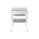 Bañera Plegable con Cambiador y Cojin Reductor Zoe Gris  MS