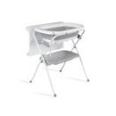 Bañera Plegable con Cambiador y Cojin Reductor Zoe Gris  MS