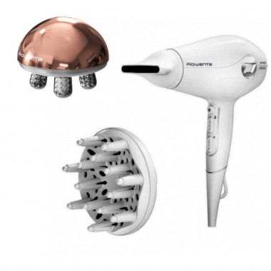 Secador de Pelo ROWENTA CV6602ES + Masajeador Facial