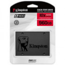 Disco Duro Sólido Interno KINGSTON A400 Ssd 2.5" Sata Rev 3.0, 960GB