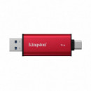 Disco Duro Externo Ssd Portátil 1TB de Doble Conector Usb-a / Usb-c  KINGSTON