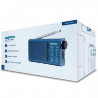 Radio Am/fm con Altavoz y Antena DAEWOO DW1037 Azul