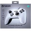 Gamepad NACON con Cable para Pc con Vibración Blanco