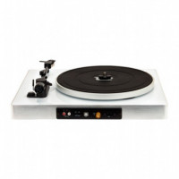 Tocadiscos AIWA BLUETOOTH Cápsula de Aluminio Magnética, Brazo Balanceado Blanco