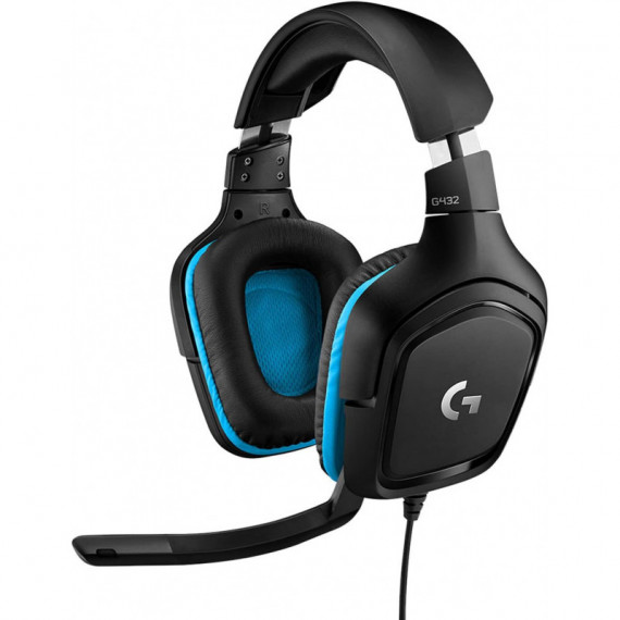 Auriculares Gaming con Cable LOGITECH G432 Sonido 7.1 Surround