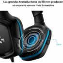 Auriculares Gaming con Cable LOGITECH G432 Sonido 7.1 Surround